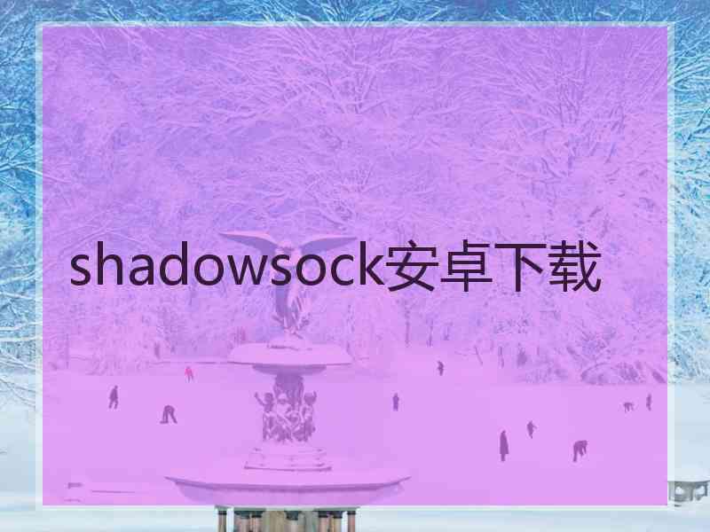 shadowsock安卓下载