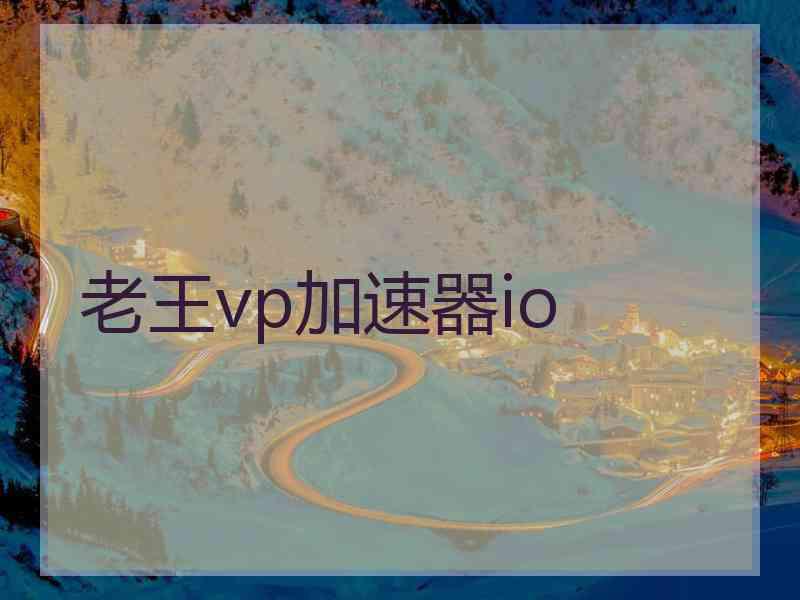 老王vp加速器io