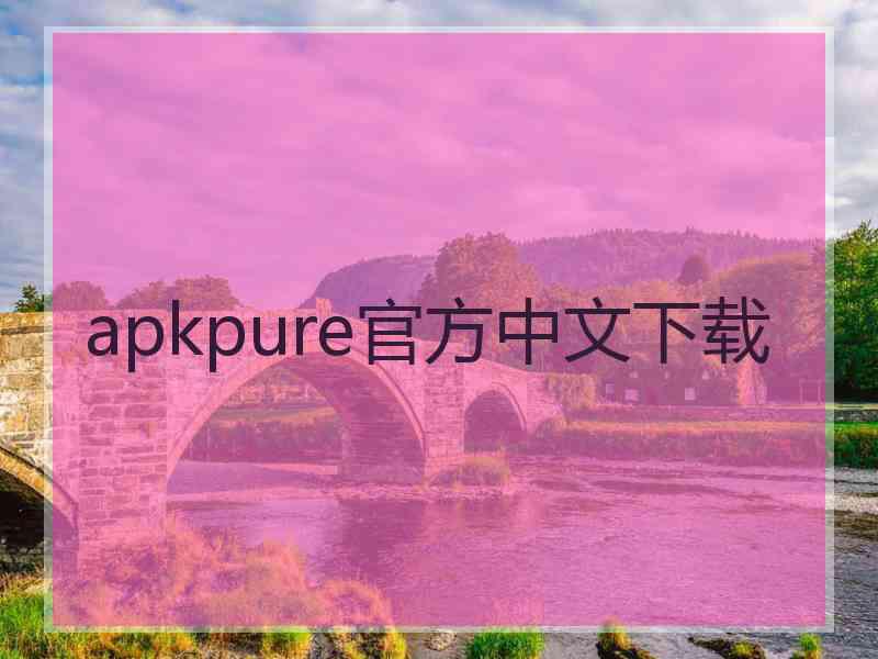 apkpure官方中文下载
