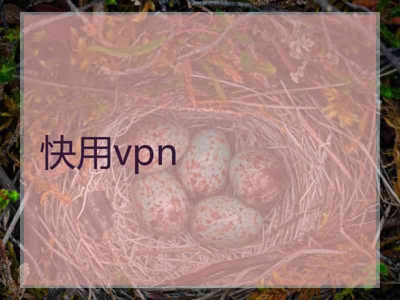 快用vpn