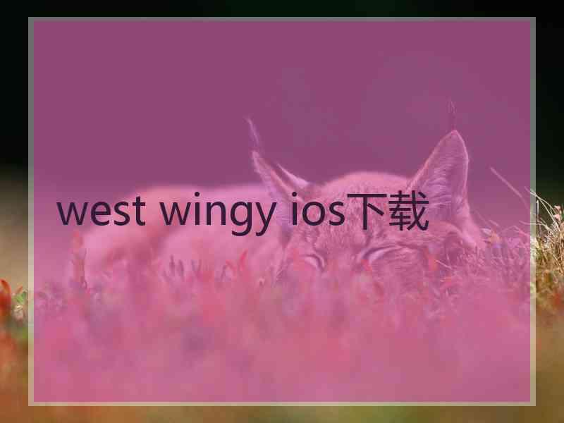 west wingy ios下载